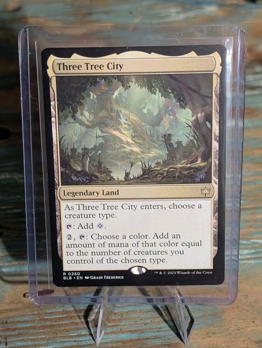 Magic The Gathering Bloomburrow Three Tree City